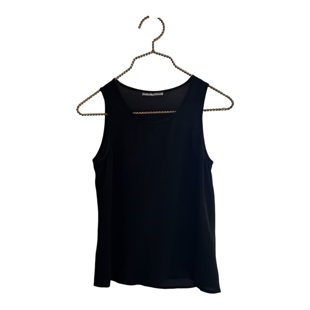 Authentic Vintage Emporio Armani Black Sleeveless Top (Italy) Size IT38/US Small